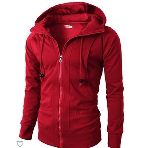 SALE‼️RED ACTIVE WEAR JACKET UNISEX